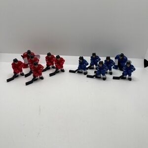 Toys Hockey 12 Figures Red vs Blue Replacement Pieces Hokey Table